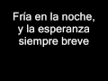 Falta tu estrella - Letra 