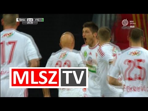 Takács Tamás második gólja a DVSC-TEVA - Ferencvárosi TC mérkőzésen