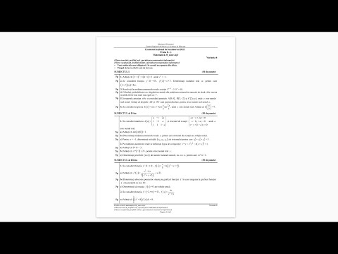 Bacalaureat 2023 - Mate-Info - Sesiune speciala