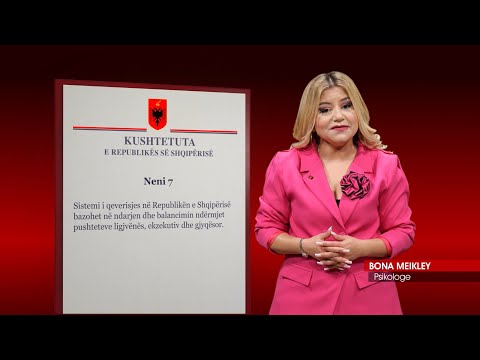 Report Tv - Neni 7 i Kushtetutës së Republikës së Shqipërisë