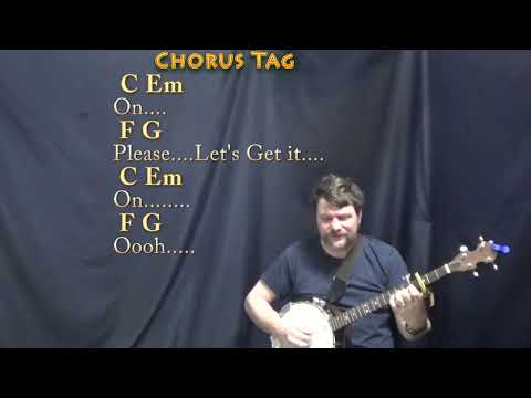 Let's Get It On (Marvin Gaye) Banjo Cover Lesson with Chords/Lyrics - Capo 3rd Fret