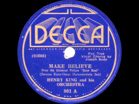Henry King and his Orchestra - Make Believe - 1936