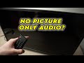 LG Smart TV How To Fix No Picture On The Screen Only Audio