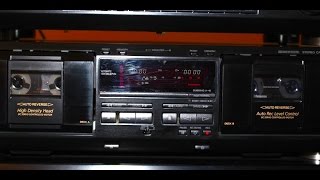 Video thumbnail for SONY TC-WE435 STEREO CASSETTE DECK by KRAZEEIZATION