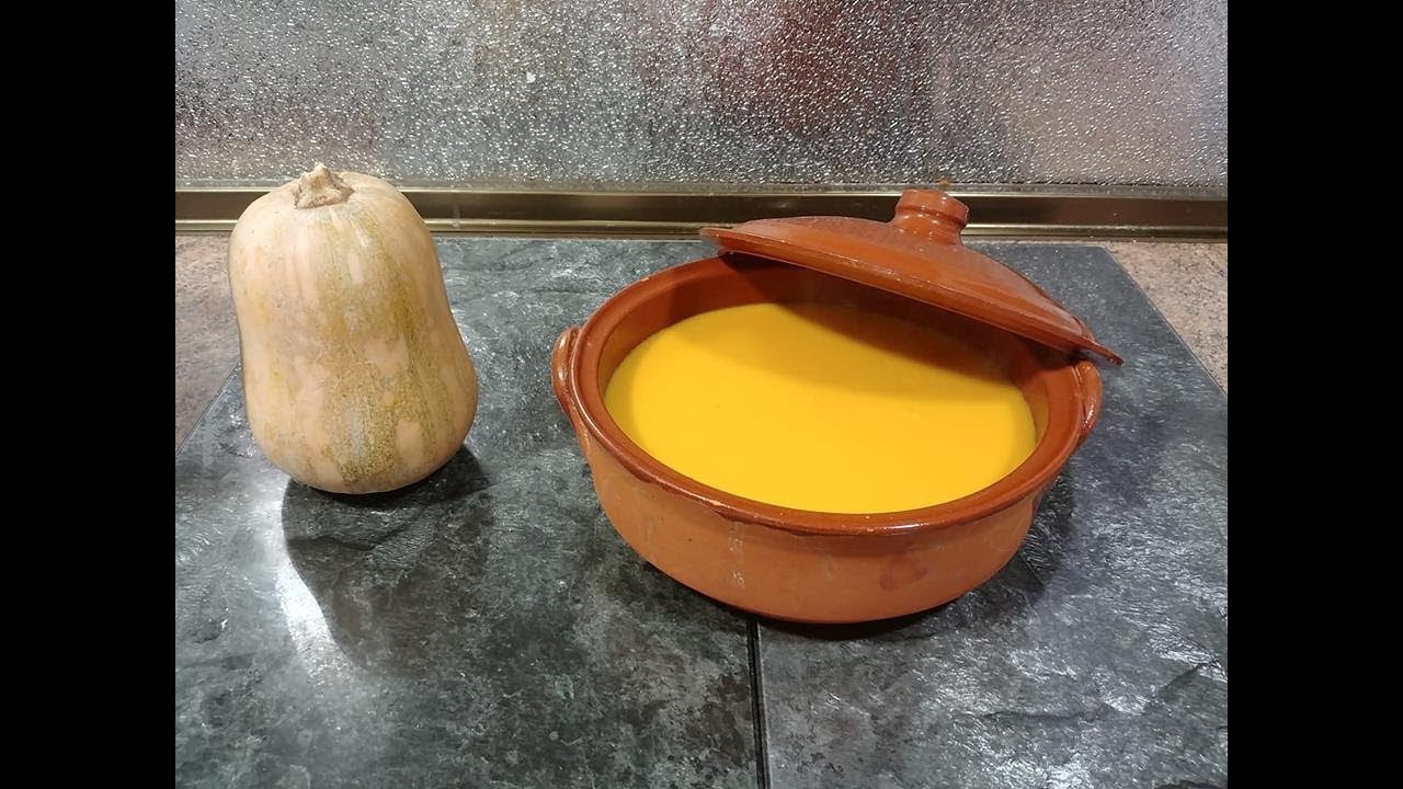 Crema de calabaza en monsieur cuisine plus
