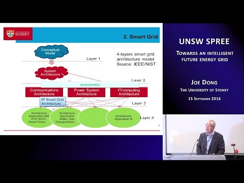 UNSW SPREE 201609-15 Joe Dong - Towards an intelligent future energy grid