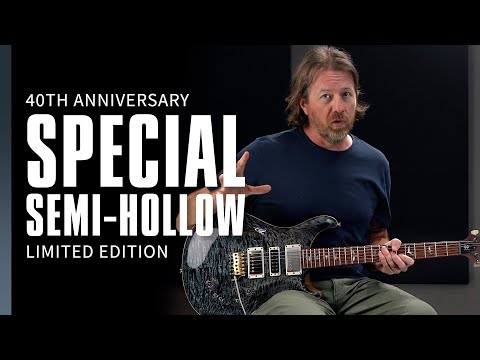 PRS 40th Anniversary Special Semi-Hollow Limited Edition - Yellow Tiger image 12