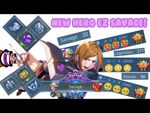 NEW HERO MELISSA EZ SAVAGE! - Mobile Legends Gameplay