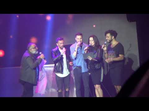 ESCKAZ in Tel Aviv: Alex Panayi & Sergey Lazarev backing team - Nomiza (at Wiwi Jam)