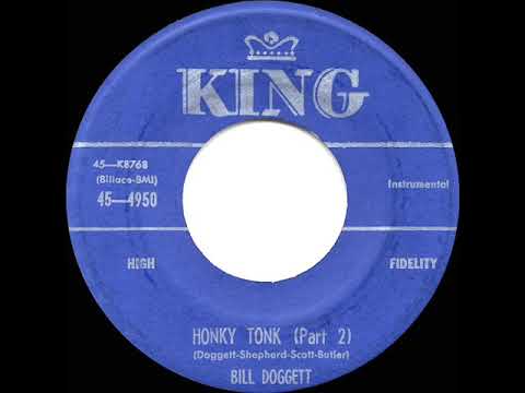 1956 HITS ARCHIVE: Honky Tonk (Parts 1 & 2) - Bill Doggett (a #2 record--45 single version)