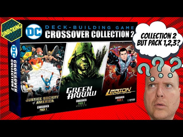 Vídeo relacionado con Cryptozoic | DC Deck-Building Game: Crossover Collection 2 | Expansión De Juego De Cartas | 2-5 Jugadores | 60 Min