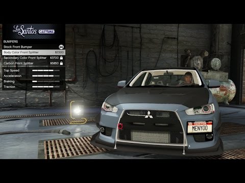 GTA 5 Franklins EVO X Project