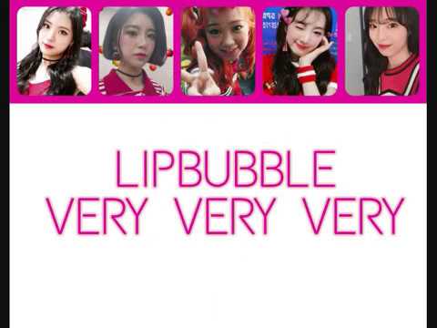 How would Lipbubble sing 'VERY VERY VERY' by I.O.I