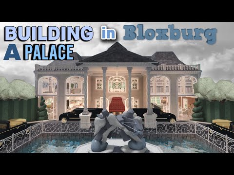 BUILDING A PALACE With The NEW ITEMS In BLOXBURG