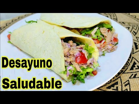 Tortillas de maíz Relleno de ATÚN en 5 Minutos súper fácil y delicioso 😋 desayuno saludable