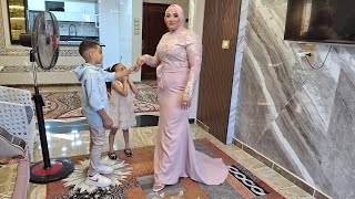 اخيرا لوك الفرح وعقبال فرحت كل البنات وربنا يفرحك يااحلى عروسه