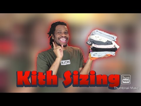 Sizing information on KITH NYC