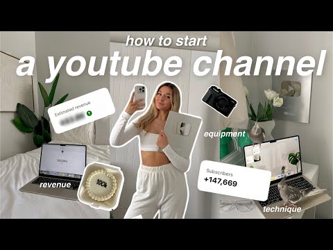 how to ACTUALLY start a youtube channel in 2025 📹  (the no bs advice you need)
