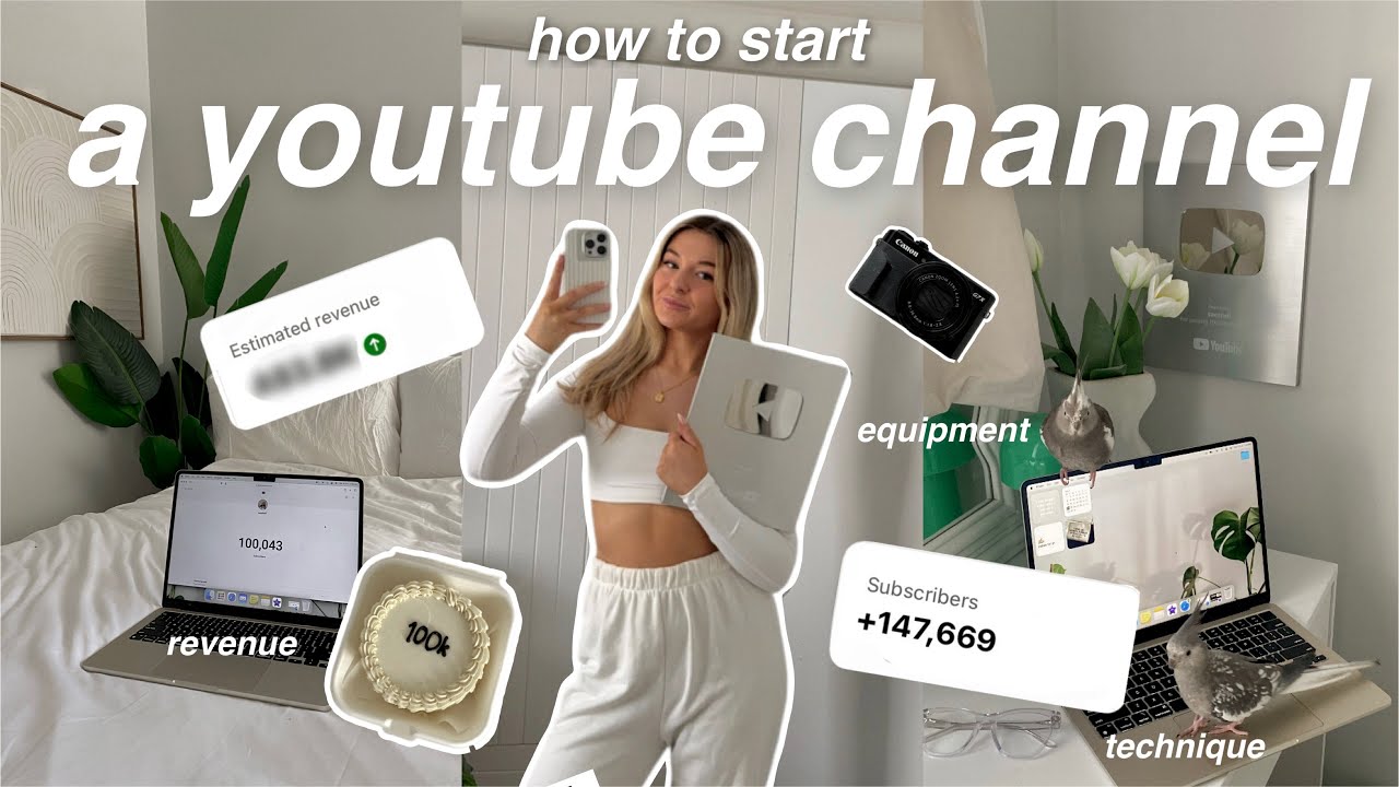 how to ACTUALLY start a youtube channel in 2025 📹  (the no bs advice you need)