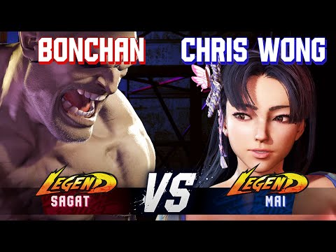 SF6 ▰ BONCHAN (Sagat) vs CHRIS WONG (Mai) ▰ High Level Gameplay