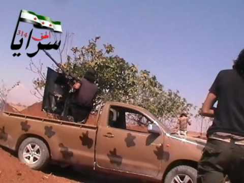 استهداف الطيران الحربي من قبل سرايا الحق 314 في ريف حماة