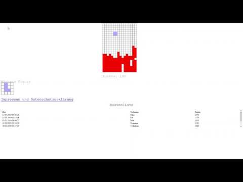 WebTetris - mein eigenes Spiel, Folge 1