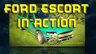 preview picture of video 'Ford Escort Without Exhaust in Action ( 720p ) HD'