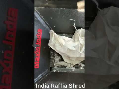 , title : 'Raffia bags shredder #Raffiabagsshredder, #Shredder'