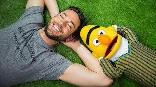 A Lovely Sunny Day - Zachary Levi and Bert From Sesame Street 