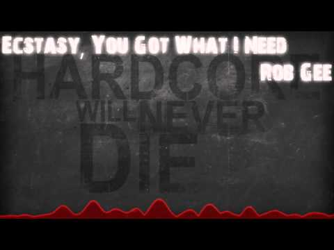 Ecstasy, You Got What I Need | Rob Gee