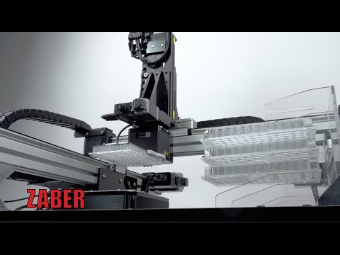 XYZ Gantry Stages - Automated Microplate Handling Demo