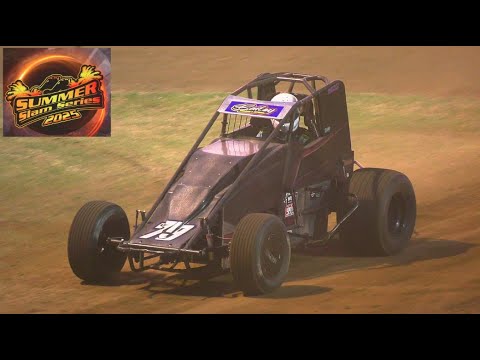 Wingless Sprints B2-Main Final Summer Slam Series Rd1 Laang Speedway 2-1-2025