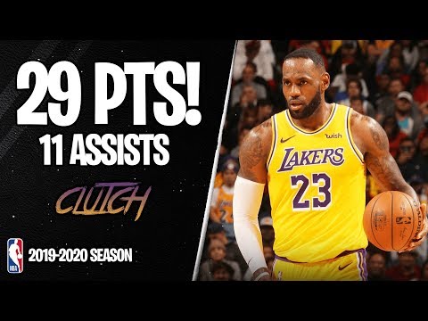 LeBron James 29 Points, 11 Assists vs New Orleans Pelicans - Full Highlights 27/11/2019