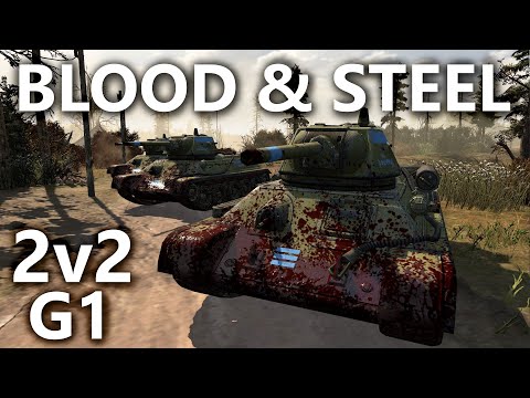 CoH2 Elite 2v2 - Hans, IncaUna vs Kimbo, Scotch G1