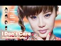 2NE1 - I Don't Care (Line Distribution + Lyrics Karaoke) PATREON REQUESTED