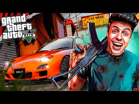 MINHA PRIMEIRA VEZ JOGANDO GTA RP - Enaldinho