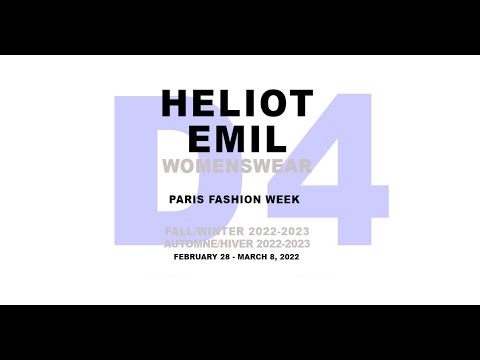 HELIOT EMIL Fall/Winter 2022-23 Women's RTW collection - Fashion Show Paris | DNMAG
