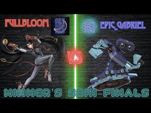 Cryminals #1 Winner's Semi-Finals - Fullbloom (Bayonetta) vs Epic_Gabriel (R.O.B.)