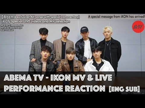(ENG SUB) iKON MV & LIVE Performance Reaction at Abema TV 181012