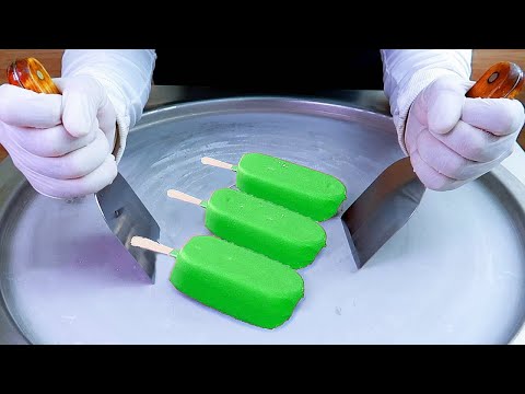 Magnum Ice Cream ASMR | how to make Magnum Popsicles to Ice Cream Rolls - Food Transformation