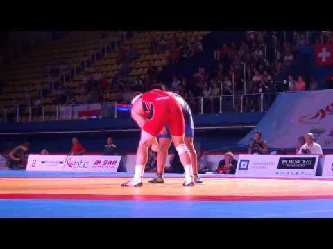 Jr World FS - Snyder (USA) dec. Jamshidi (IRI), 96 kg bronze bout