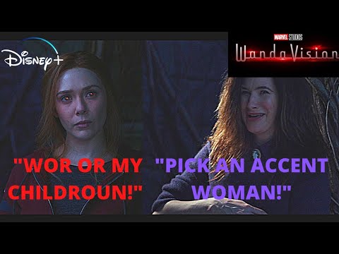Wanda's Accent annoys Agatha (WandaVision S1 Ep 8 Scene)