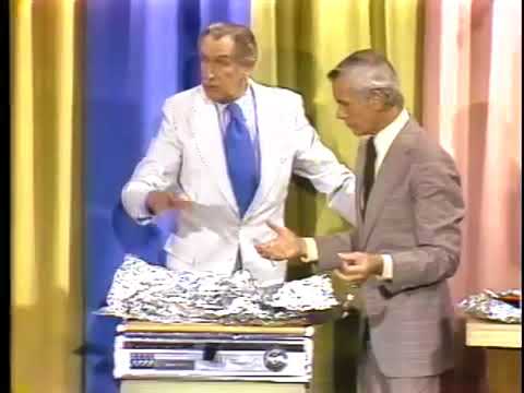 Vincent Price cooks salmon in a dishwasher