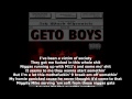 Geto Boys - Bring It On (Lyrics) 