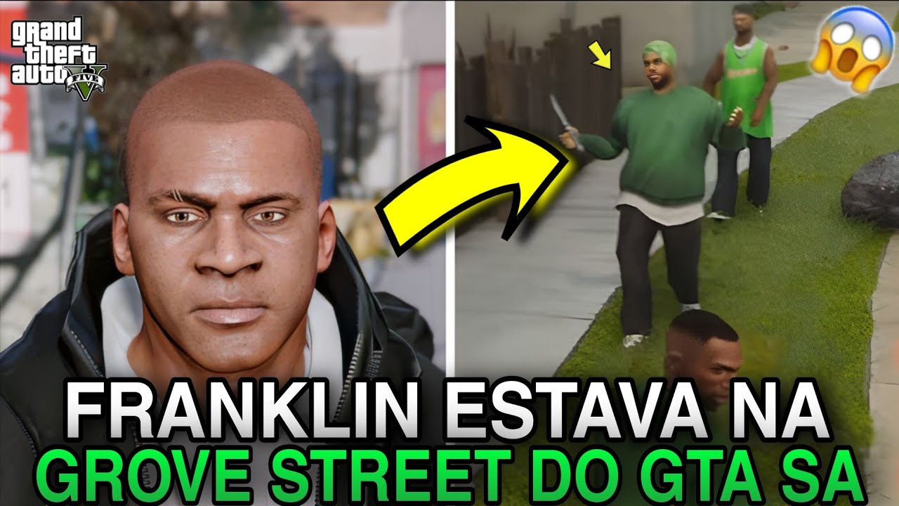 20 Curiosidades SOBRE A GROVE STREET FAMILIES em GTA 5 /SA