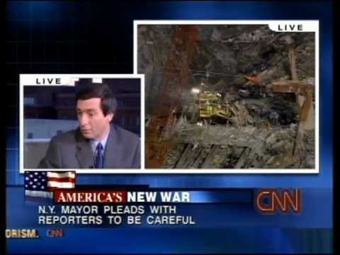 CNN 9/11 LIVE TV Coverage (9/15/01) 7:00 P.M - 7:15 P.M