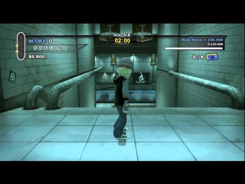 Lets Play Tony Hawk's Pro Skater HD Part 3 - HANGAR