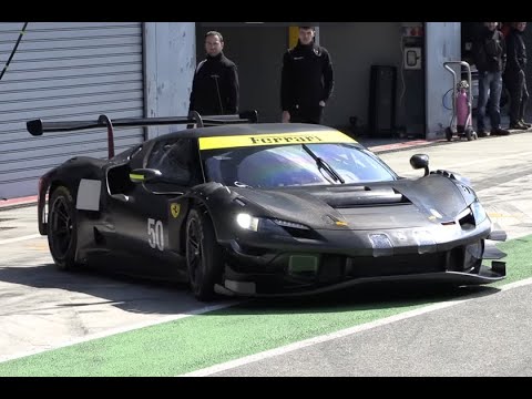 Ferrari 296 GT3 Sounds Incredible At 12 Hours Of Monza