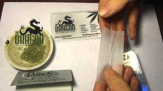 Rolling and Ultra Thin with a Wire - stealing a Randy&#39;s wire to roll a thinner joint