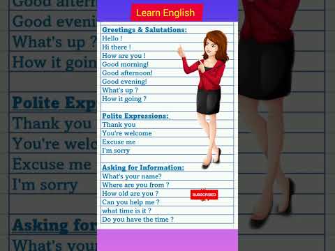 Learn English | English Greetings & Salutations😱🔥🔥 #shorts #viral